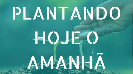 PLANTANDO HOJE O AMANHA